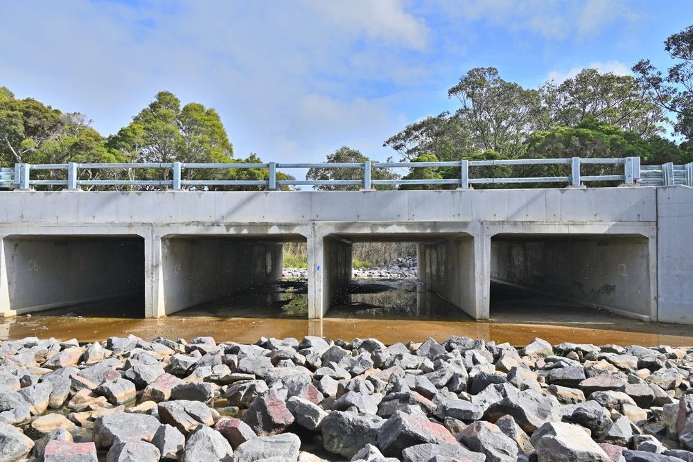 Box Culvert Enhances Durability in a Robust Concrete Road Bridge Design — Bampak In Gold Coast QLD