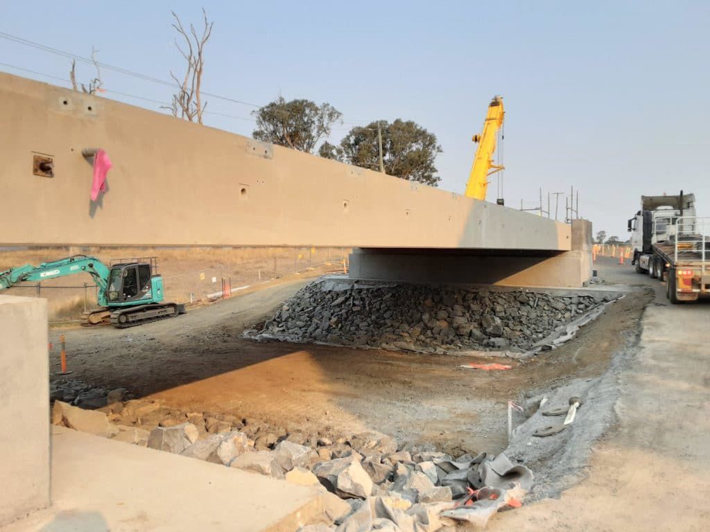 Iron-Concrete Highway Bridge Construction — Bampak In Coolum Beach QLD