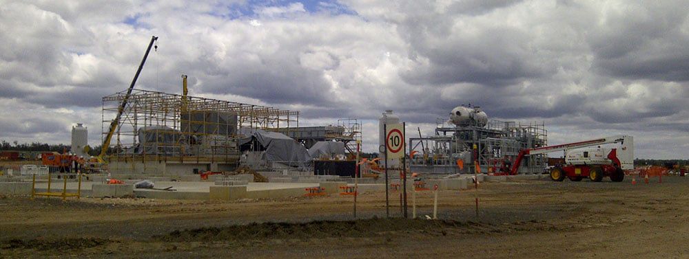 Construction Site Featuring Truck and Crane Equipment — Bampak In Coolum Beach QLD