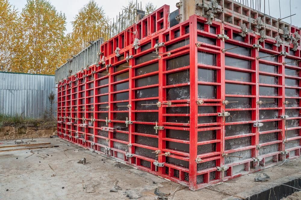 Interconnected Formwork Panels Secured With Clamps Enhance Construction Efficiency — Bampak In Coolum Beach QLD
