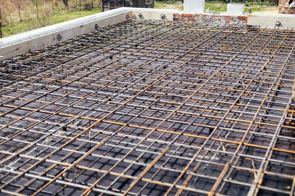 Construction Site Showcasing Reinforcement Rods In Progress — Bampak In Coolum Beach QLD