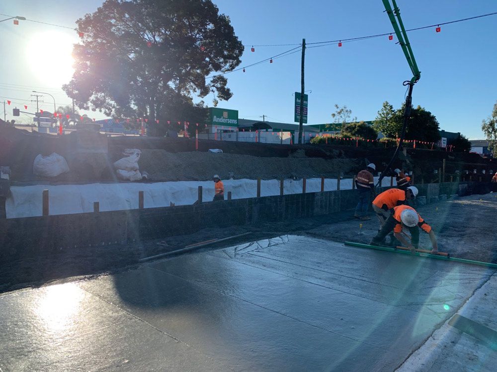 Expert Road Concrete Construction Services — Bampak In Coolum Beach QLD