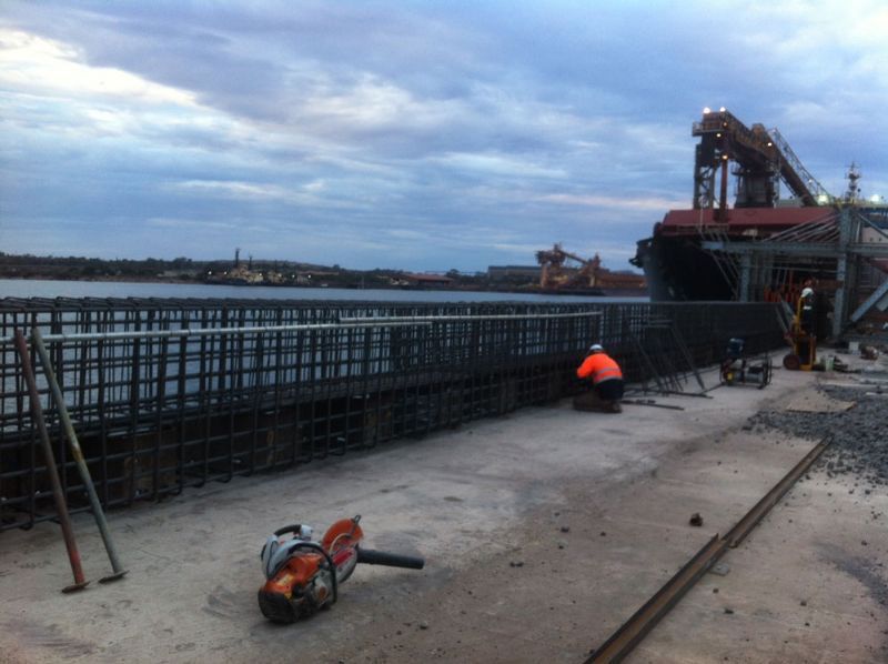 Precision Steel Formwork Design Enhancing Expansion Port Construction — Bampak In Coolum Beach QLD