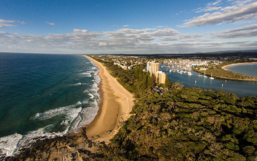 View From Point Cartwright Lighthouse Sunshine Coast — Bampak In Sunshine Coast QLD