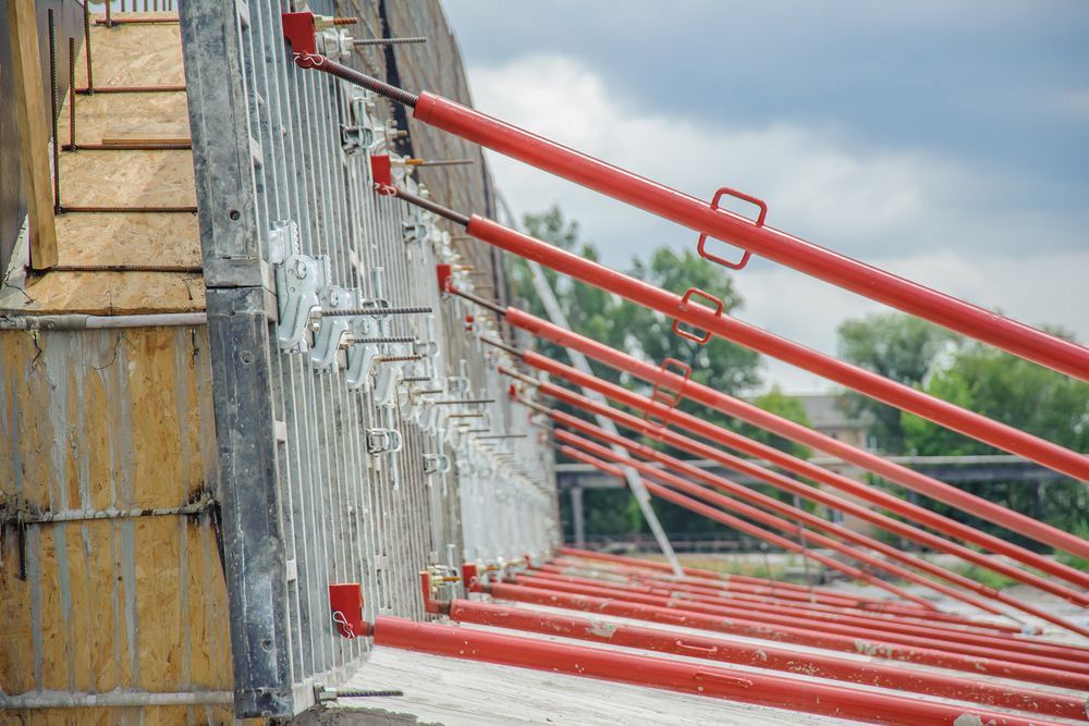 Wall Formwork on The Construction of Retaining Walls — Bampak In Darling Downs QLD