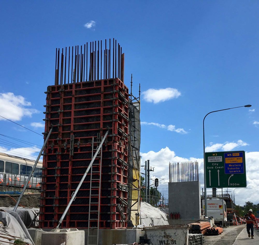 Constructing Concrete Columns for High-Rise Bridge in Civil and Commercial Projects — Bampak In Coolum Beach QLD
