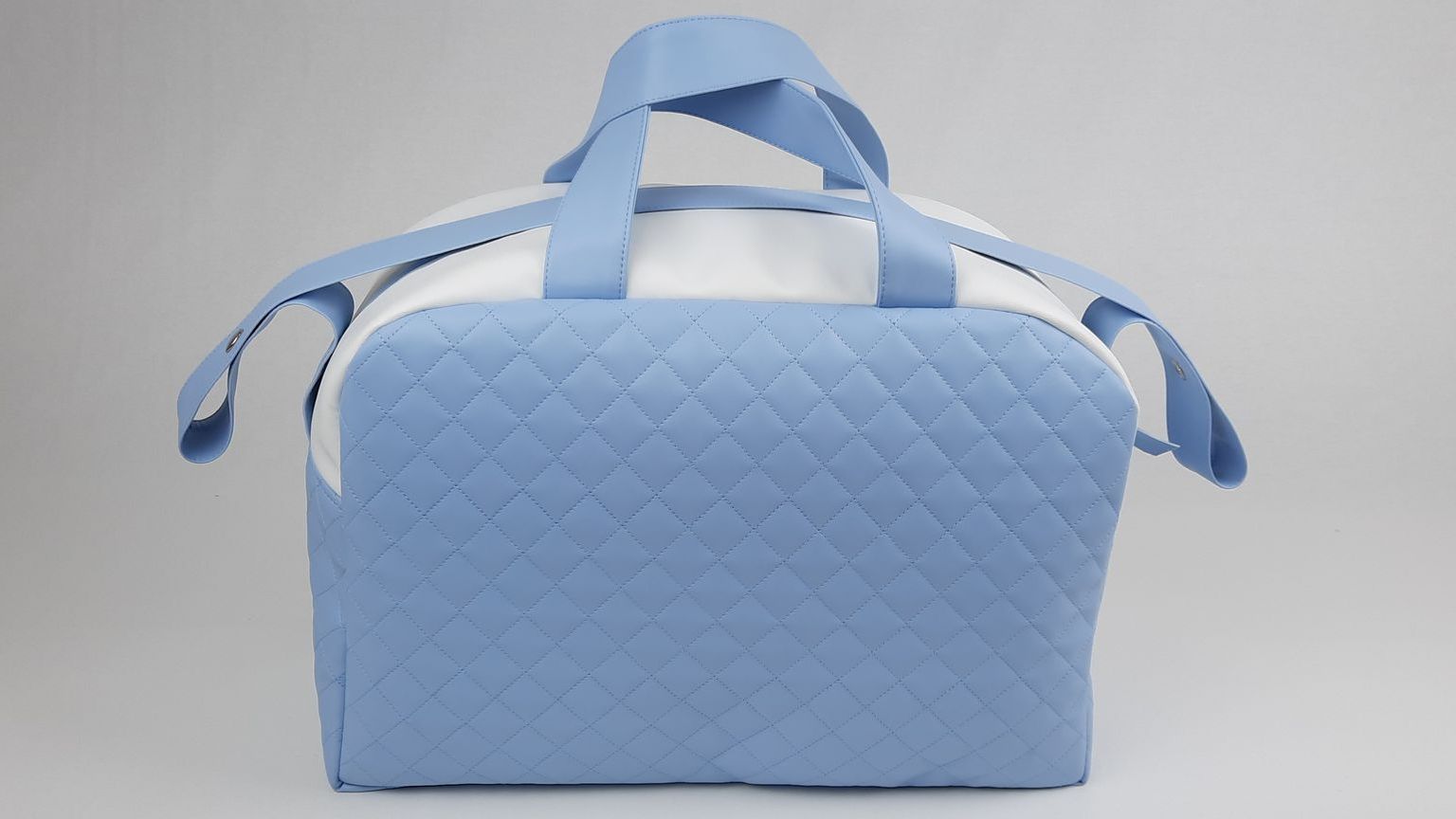 SACO MATERNIDADE NV5  PELE SINTÉTICA ACOLCHOADA COR AZUL