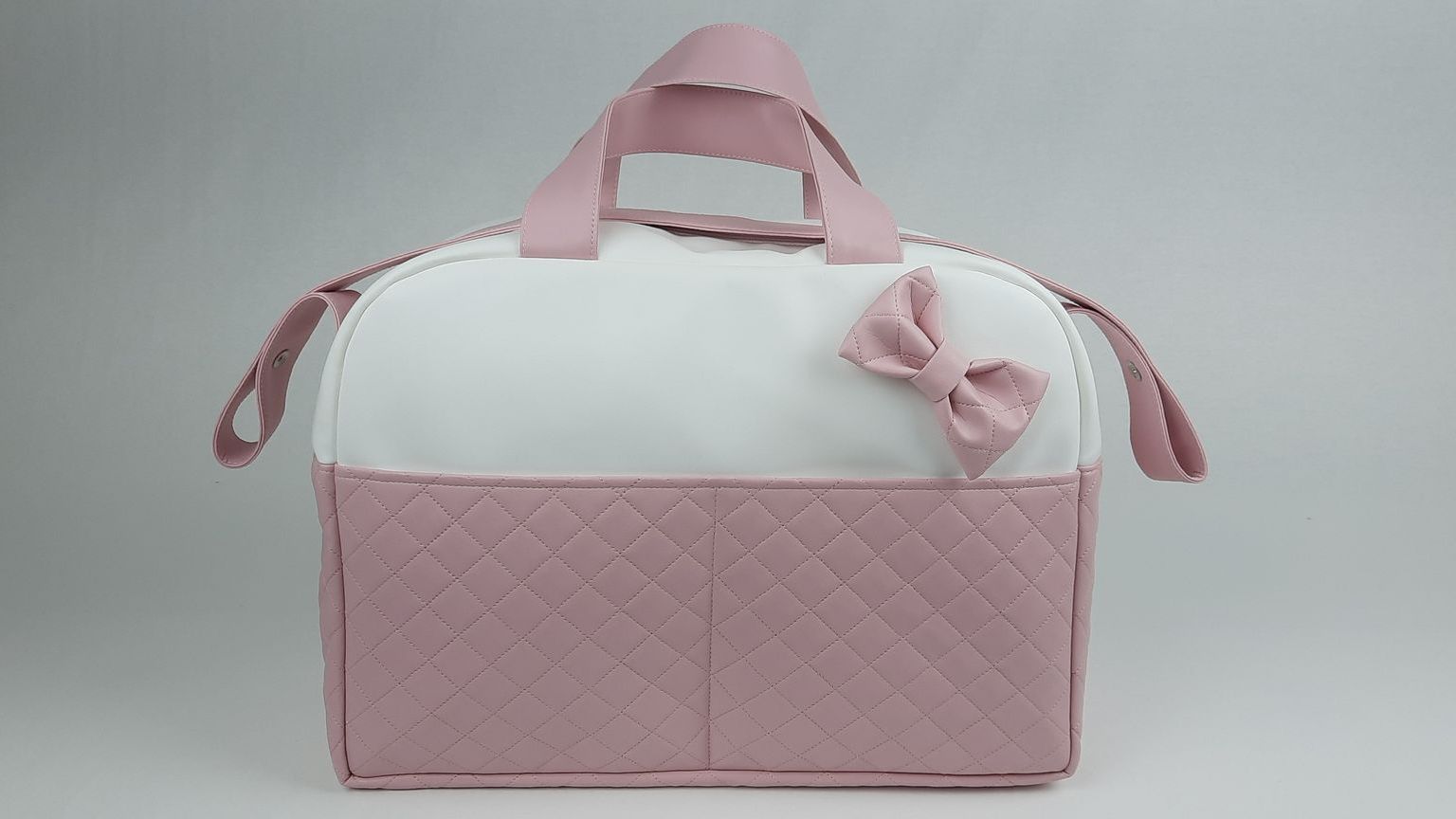 SACO MATERNIDADE NV5  PELE SINTÉTICA ACOLCHOADA COR ROSA