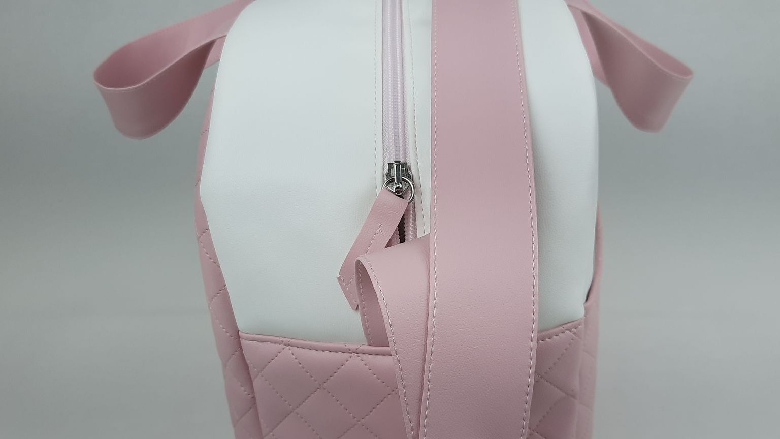 SACO MATERNIDADE NV5  PELE SINTÉTICA ACOLCHOADA COR ROSA