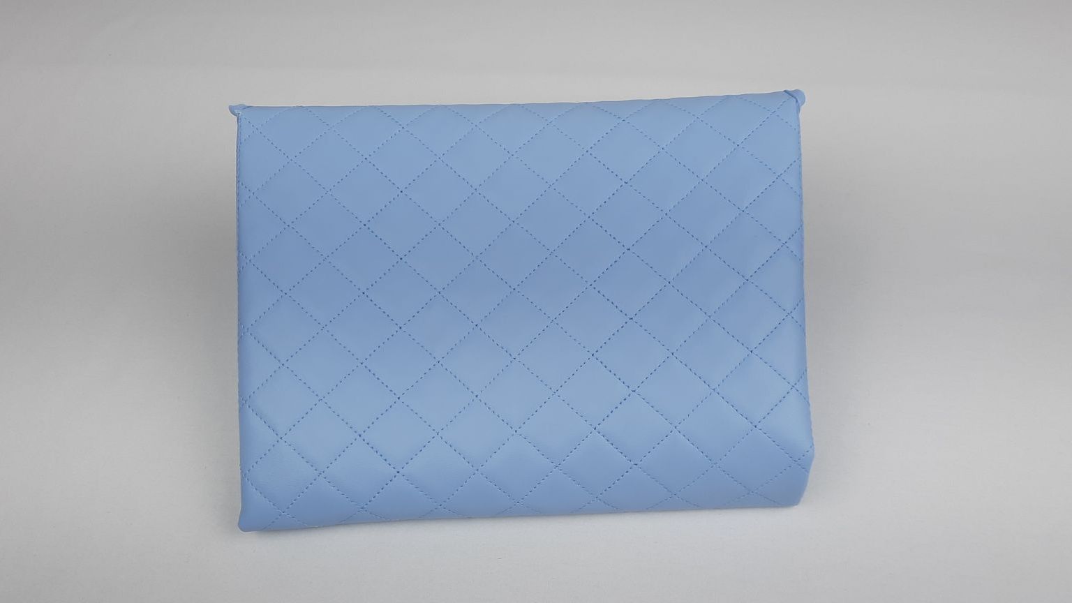 MUDA FRALDAS LAÇO PELE SINTÉTICA ACOLCHOADA COR AZUL