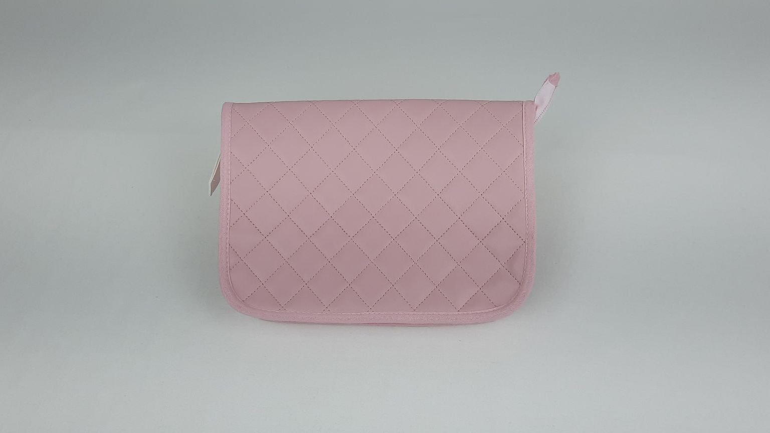 PORTA DOCUMENTOS LAÇO PELE SINTÉTICA ACOLCHOADA COR ROSA