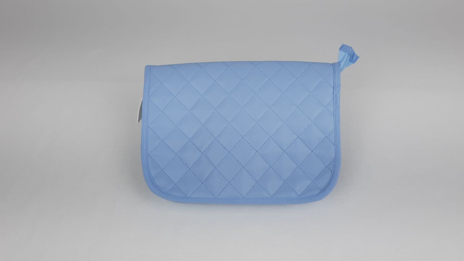 PORTA DOCUMENTOS LAÇO PELE SINTÉTICA ACOLCHOADA COR AZUL