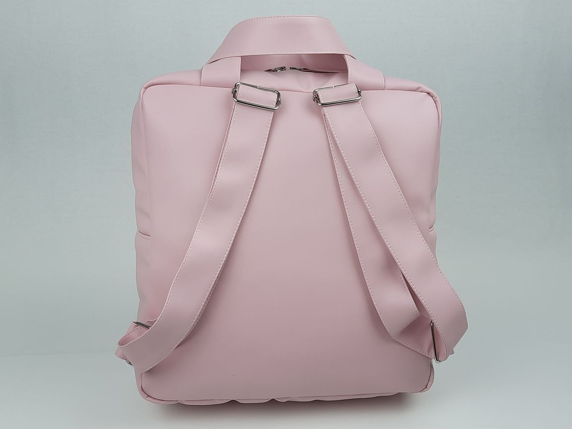 MOCHILA PELE SINTÉTICA LAÇO COR ROSA REF: NL421