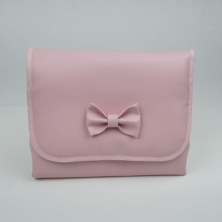 PORTA DOCUMENTOS PELE SINTÉTICA LAÇO COR ROSA REF: NL402