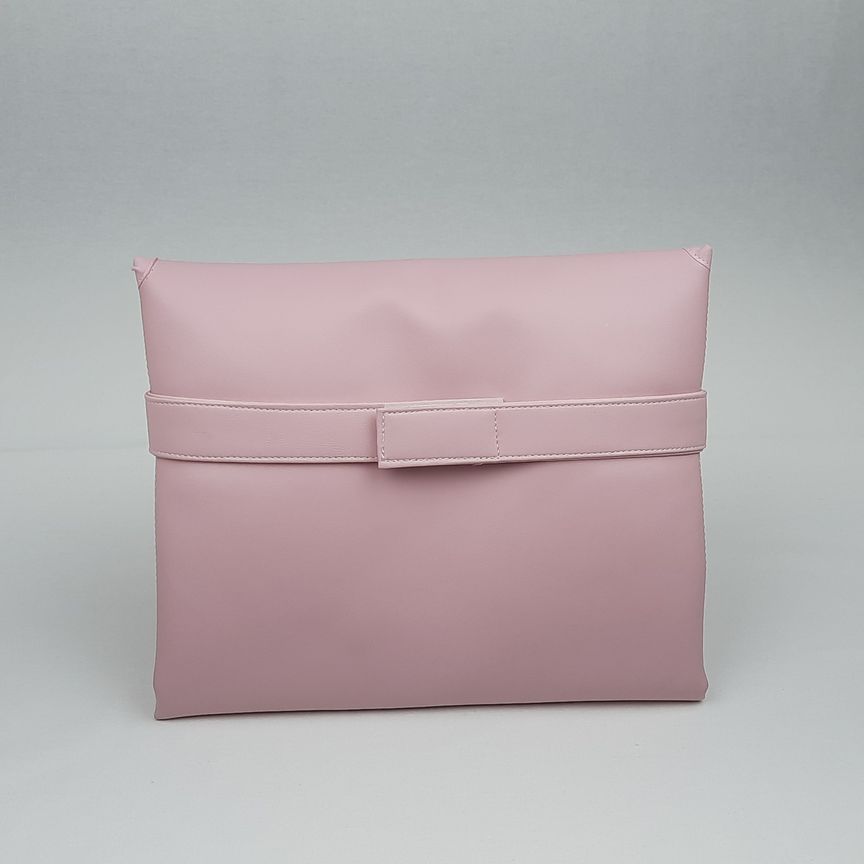 PORTA DOCUMENTOS PELE SINTÉTICA LAÇO COR ROSA REF: NL402