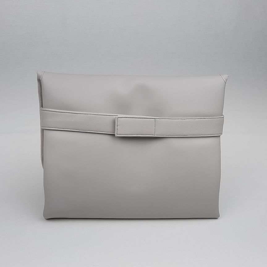 PORTA DOCUMENTOS PELE SINTÉTICA LAÇO COR CINZA REF: NL402