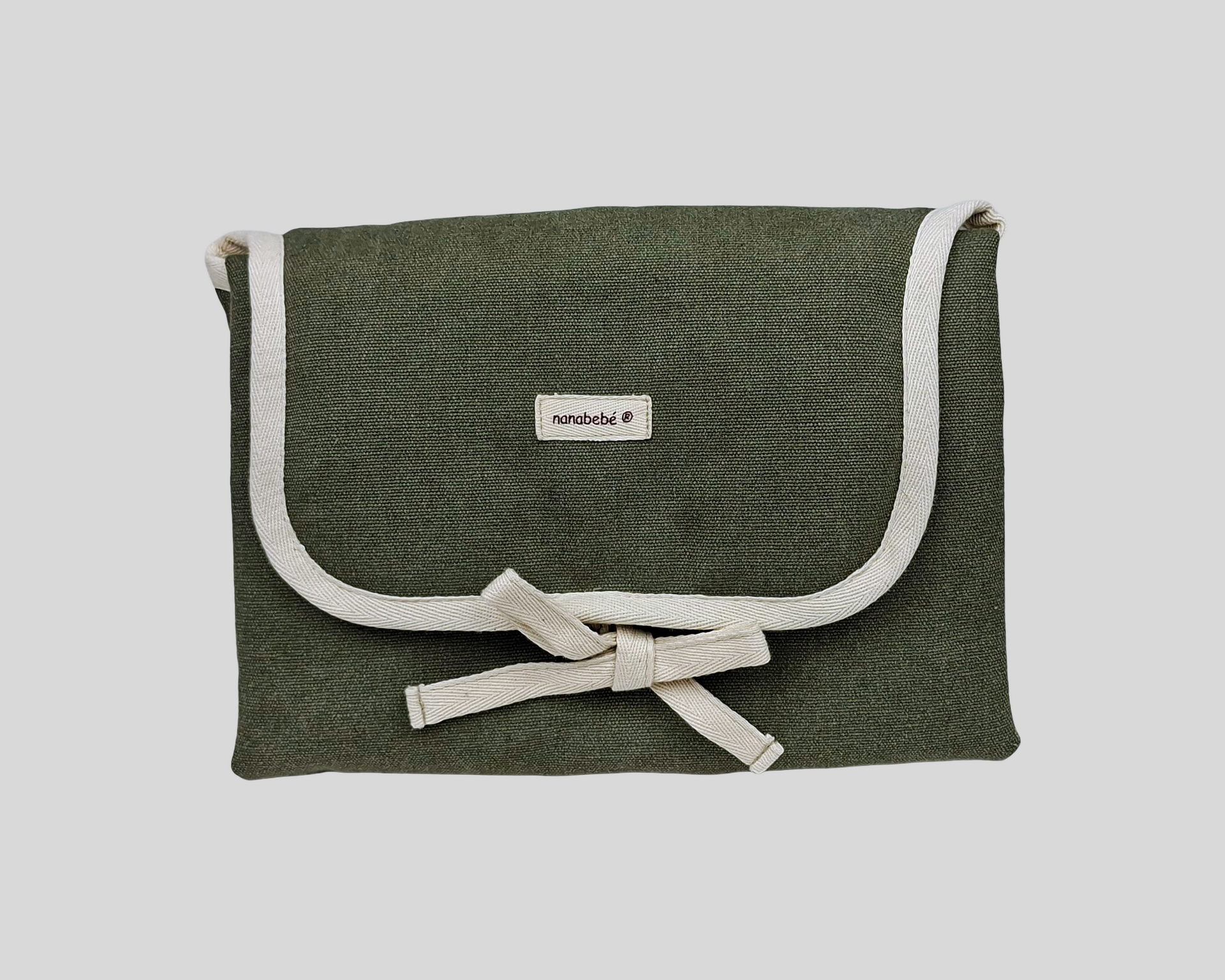 MUDA FRALDAS COR TELHA FECHO EM NASTRO