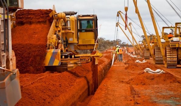 Pipeline construction and maintenance services