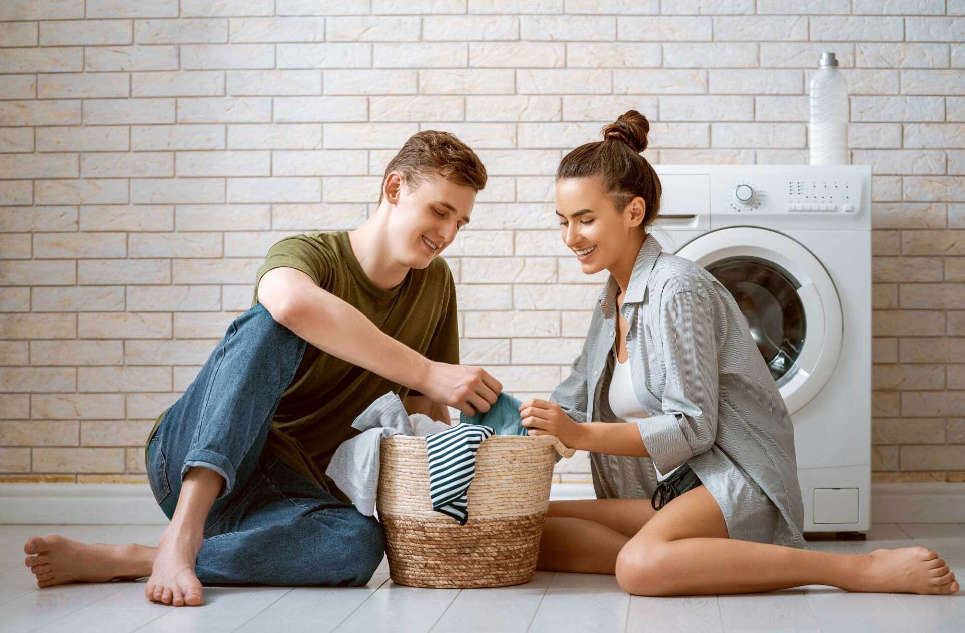 Couple doing laundry — Buford, GA — Center for Marriage Excellence