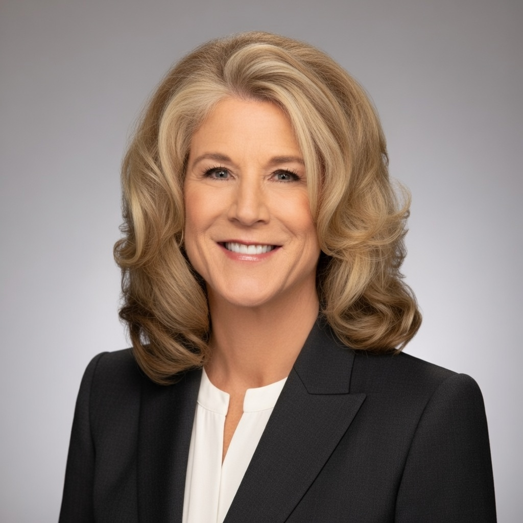 Solid beige background.