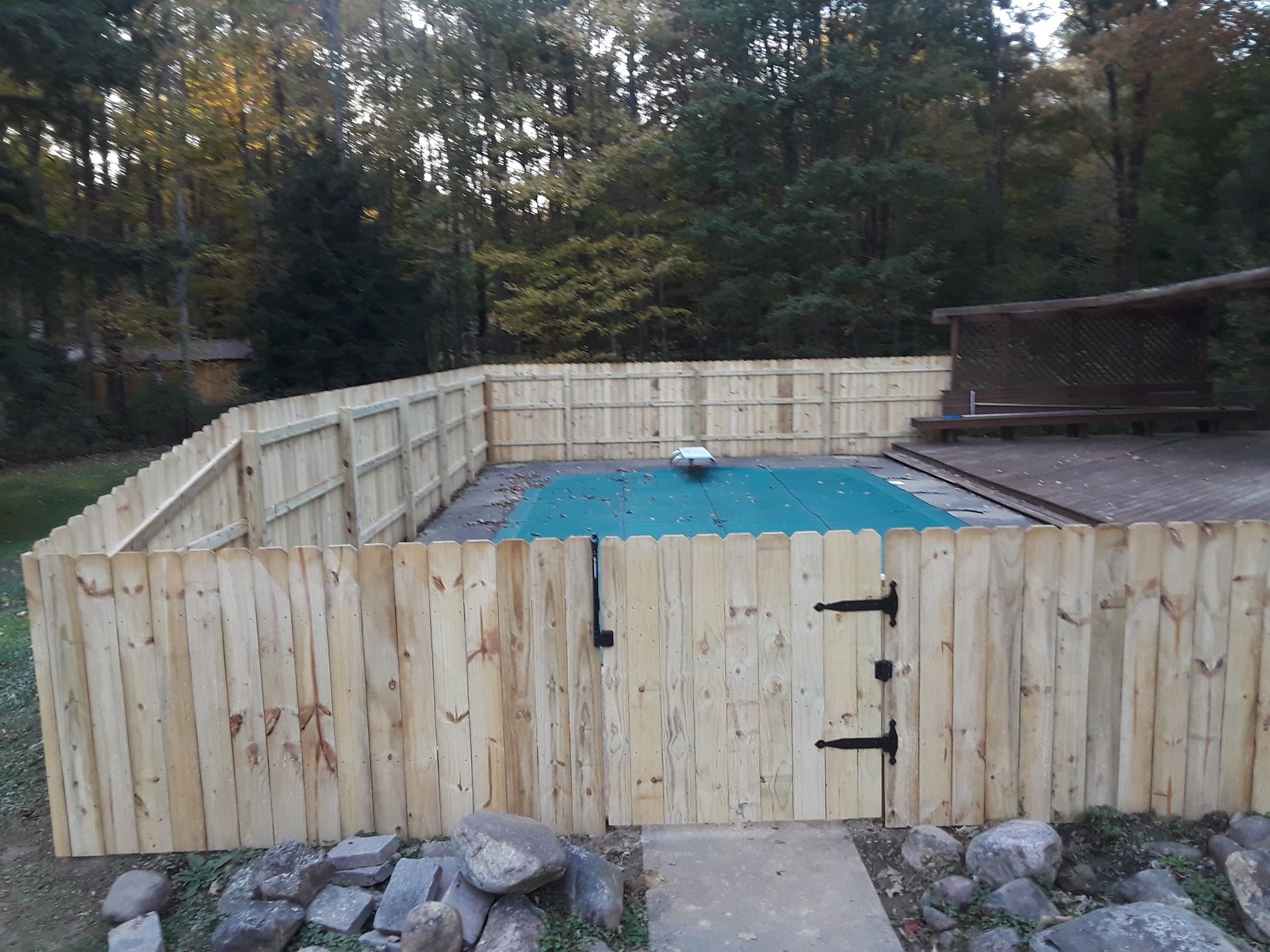 Pool and deck repair  in Delavan, NY by KKR Fencing