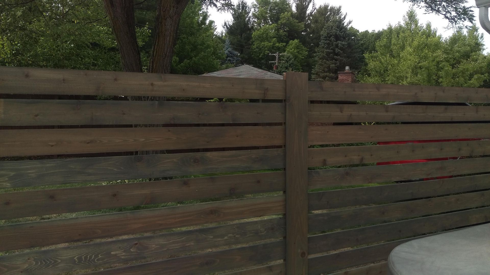 Wrought iron fence installation in Delavan, NY by KKR Fencing