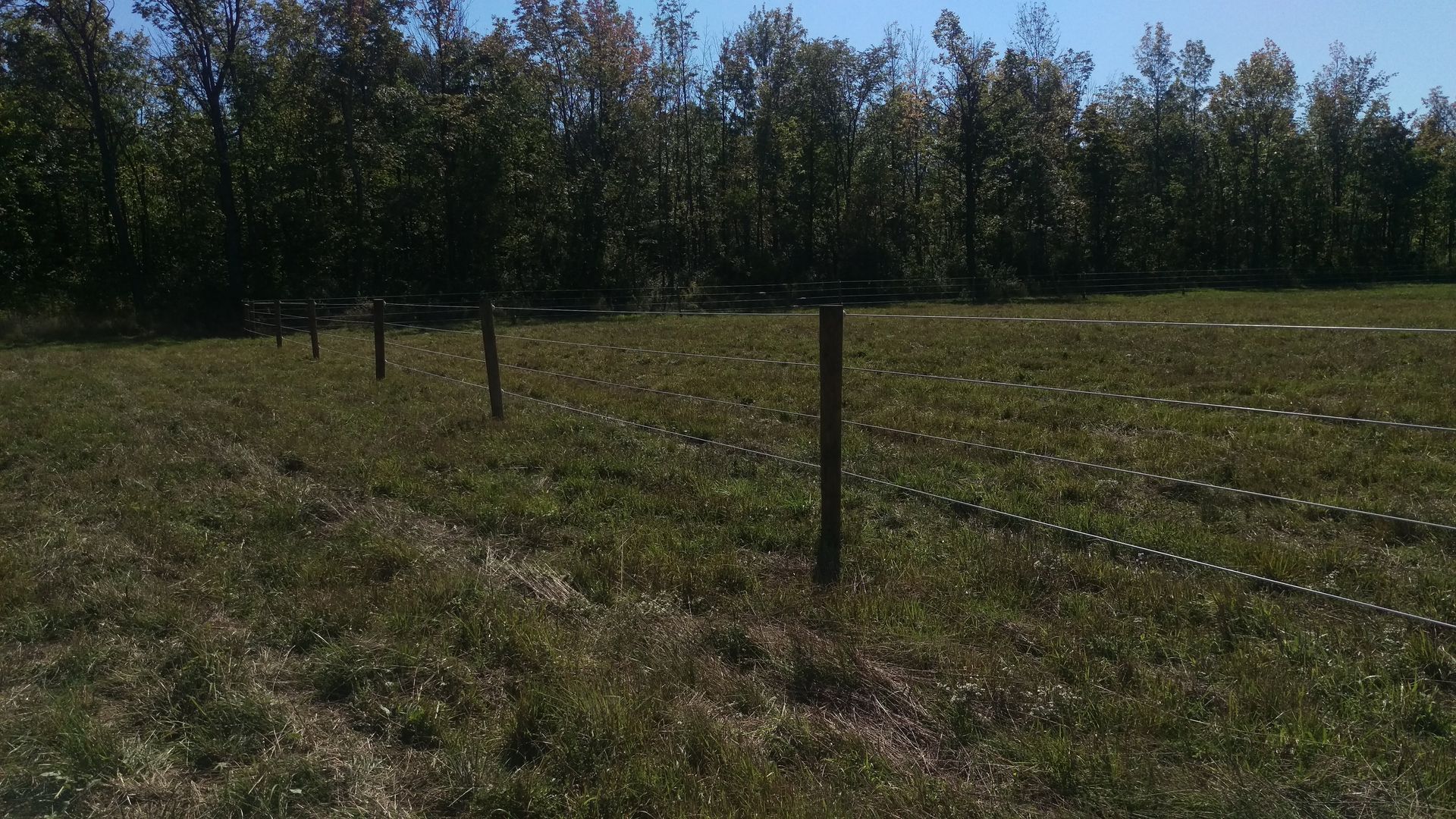 Chain link fence installation in Delavan, NY by KKR Fencing