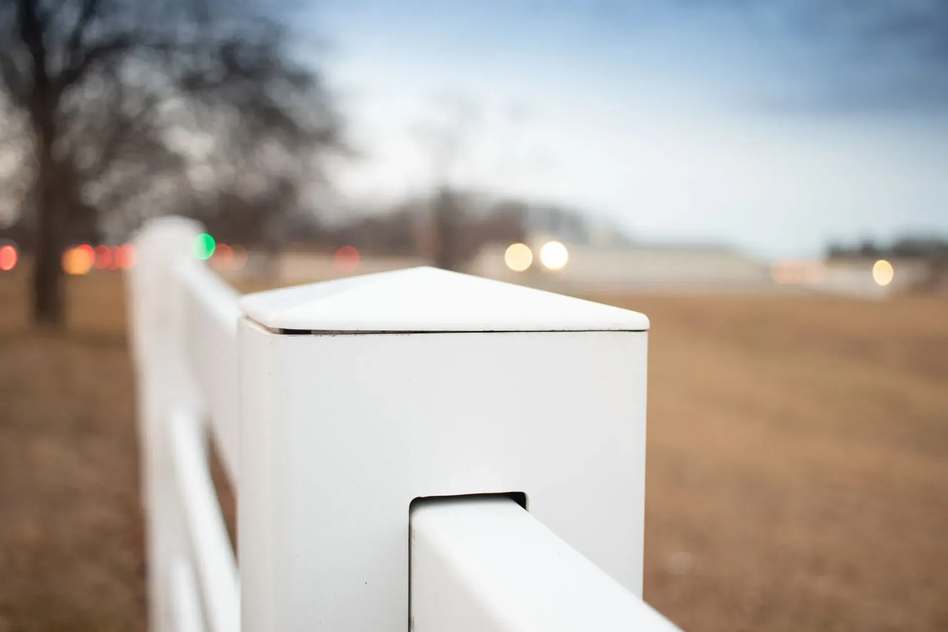 Vinyl fence installation in Amherst, NY by KKR Fencing