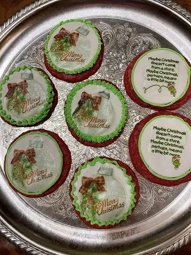 custom christmas cookies