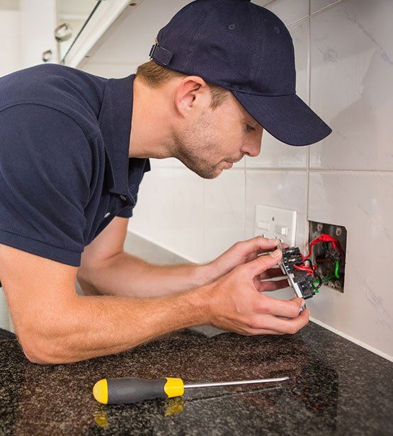 Residential Electrician — Checking the Electrical Cables in Sumner, WA
