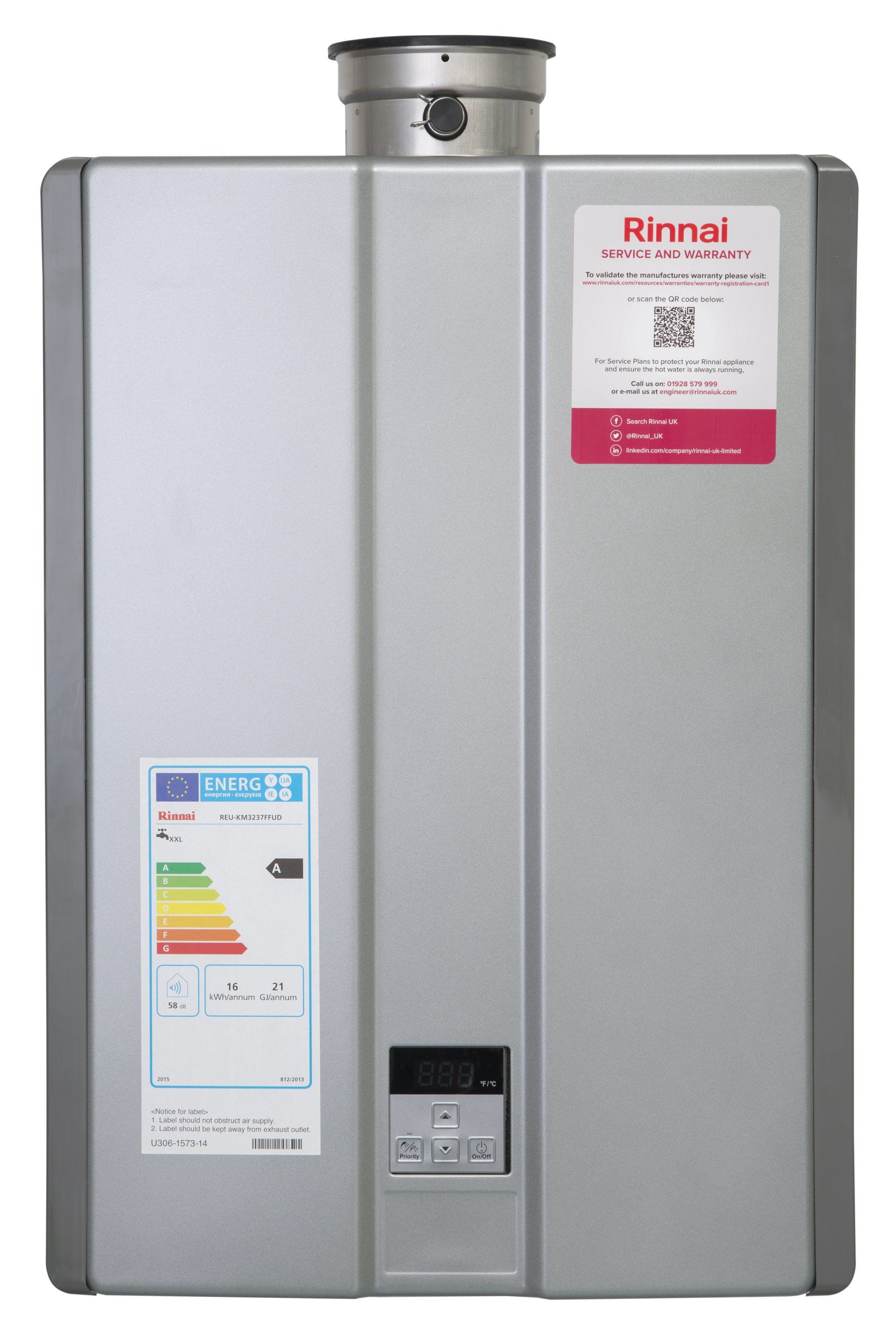 Rinnai N1600i Water heater