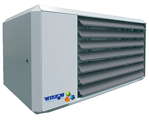 Warm air warehouse heater