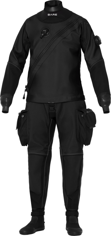 Trilaminate Dry Suit for SCUBA Diving
