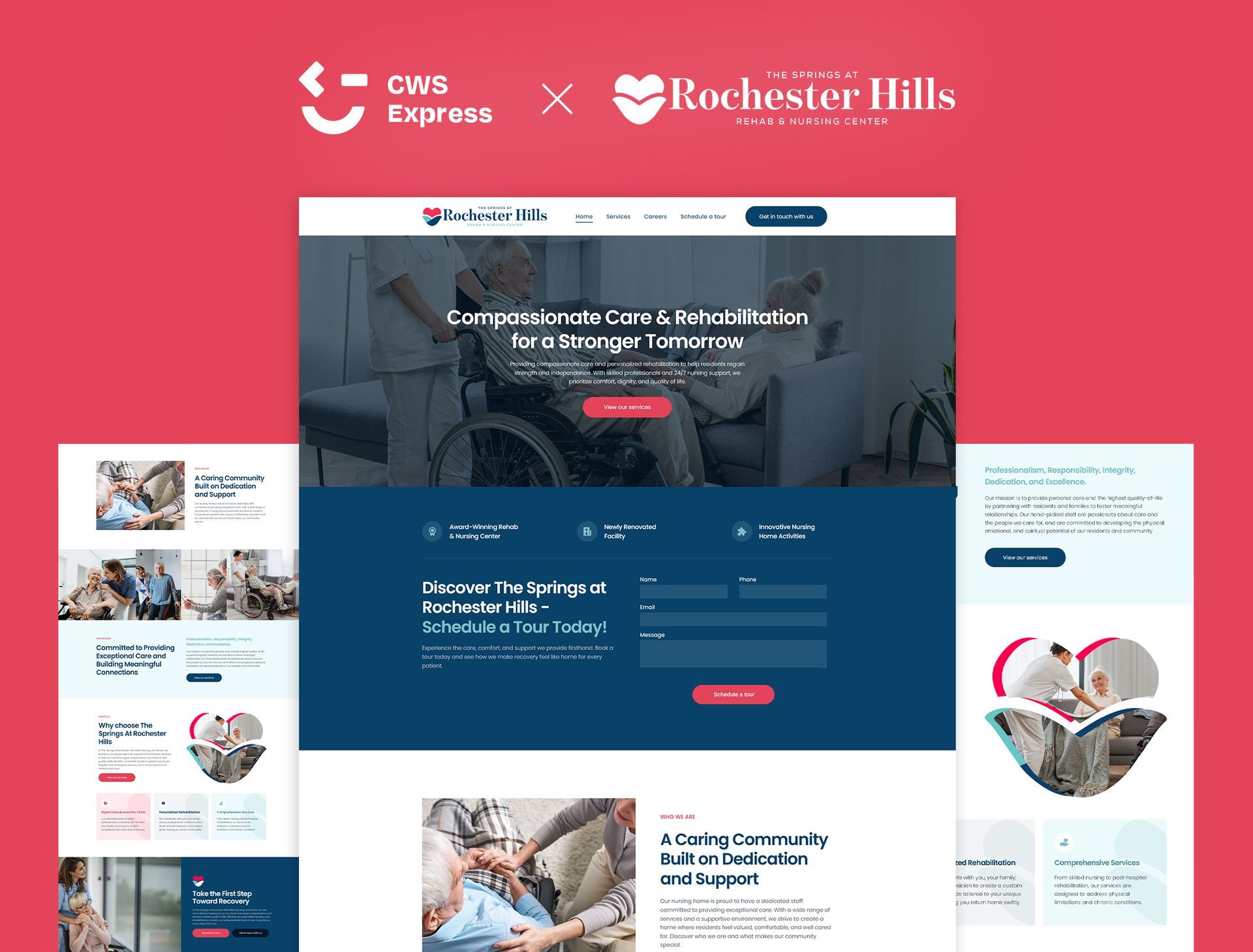 The Springs at Rochester Hills Mock Up Website
