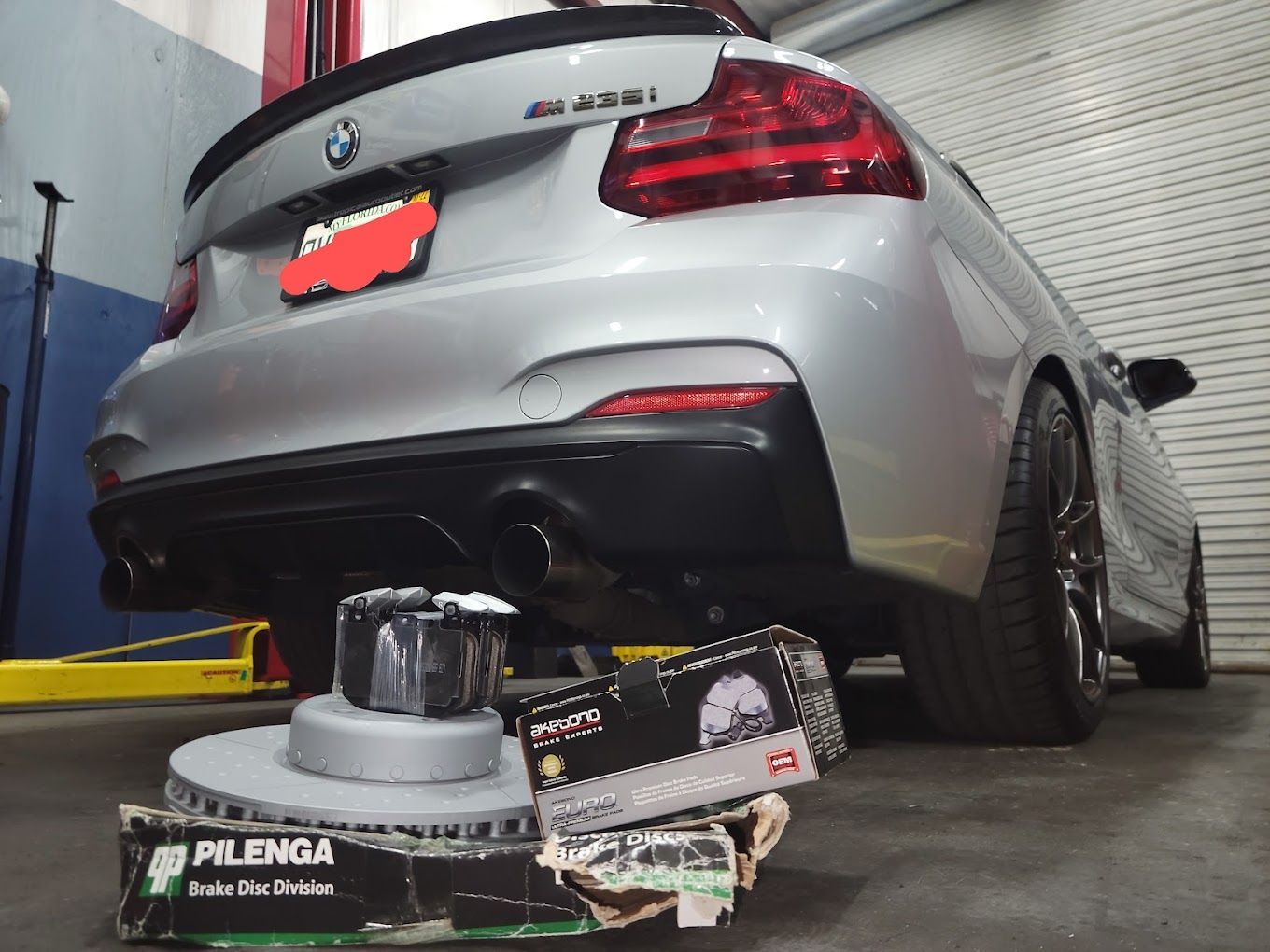 BMW car in the shop | Auto & Truck Solutions