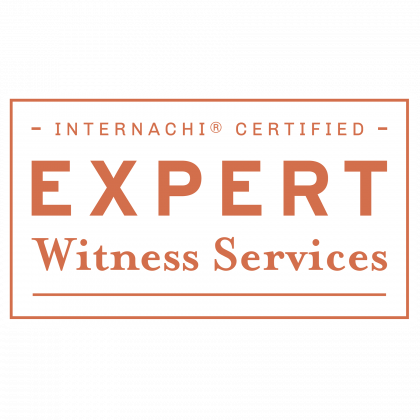 A logo for a company called expert witness services