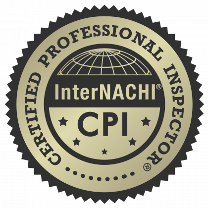 A seal that says professional inspector on it