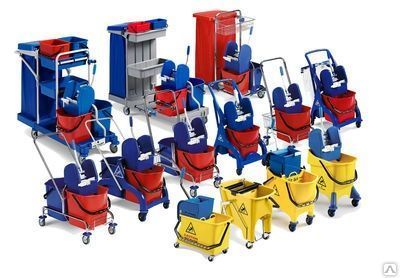 Carrelli per la pulizia