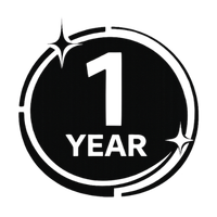 1 year Gtechniq hydrophobic ceramic coating protection warranty.