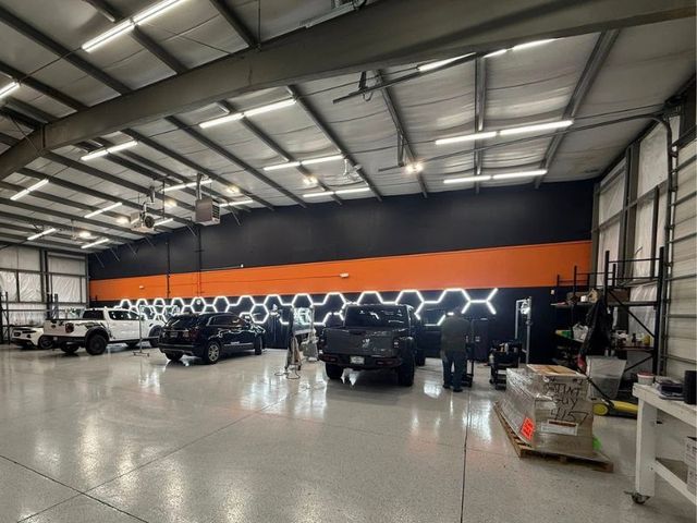 Tint Guy garage area in Fairfield, Ohio offering window tinting services near Hamilton and Forest Park.