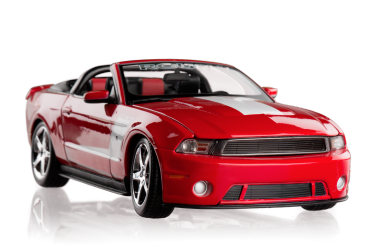 Mustang with Pain Protection Film