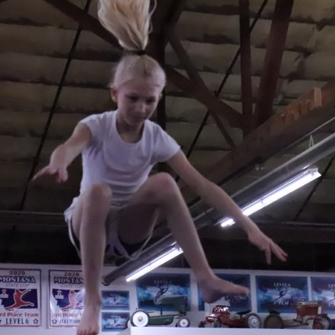 kids playing in a gym