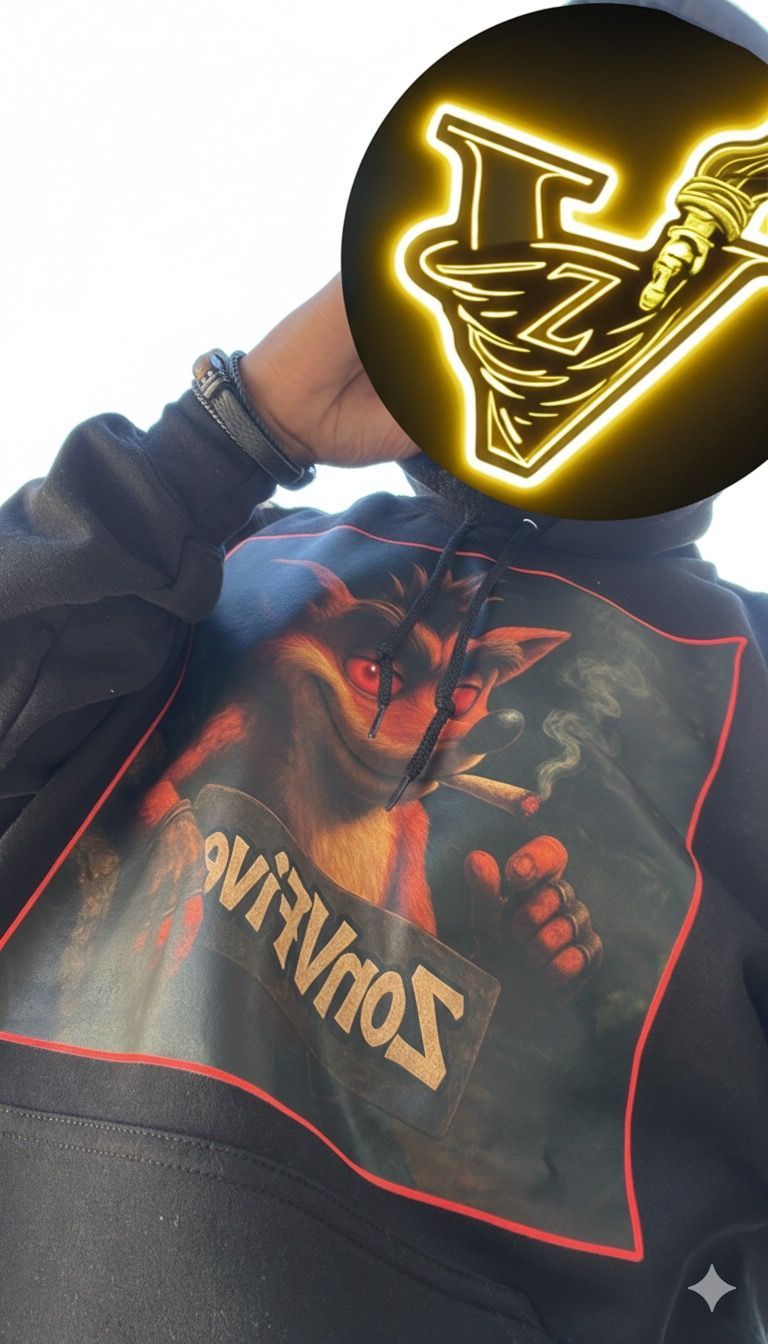 DNT CRASH / Signature Hashtag & Custom Number