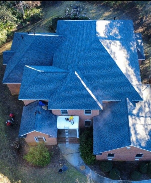 A newly completed residential roofing project by JCB Roofing. A newly completed residential roofing project by JCB Roofing.