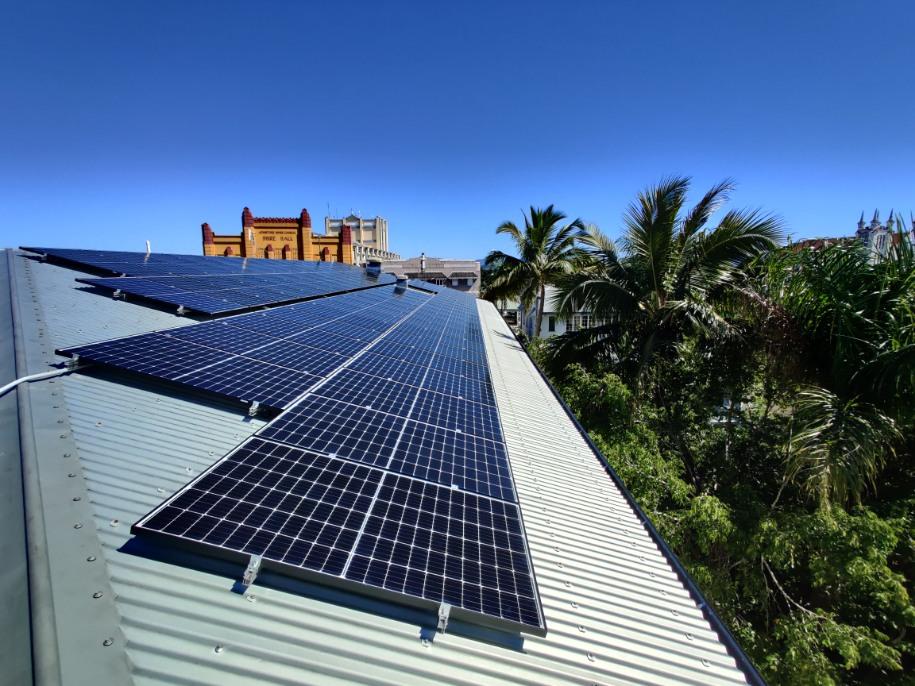 Large Solar Panel On Roof — Solar Power In Cassowary Coast, QLD