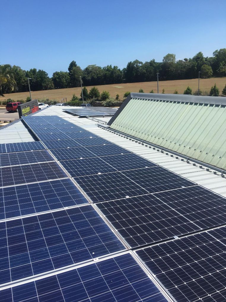 Solar Panels On The Roof — Mission Solar And Electrical In Mission Beach, QLD