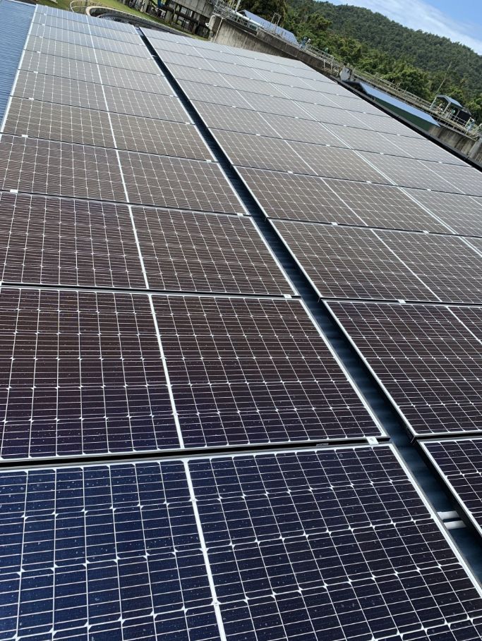 Close Up View Of Solar Panels — Mission Solar And Electrical In Mission Beach, QLD