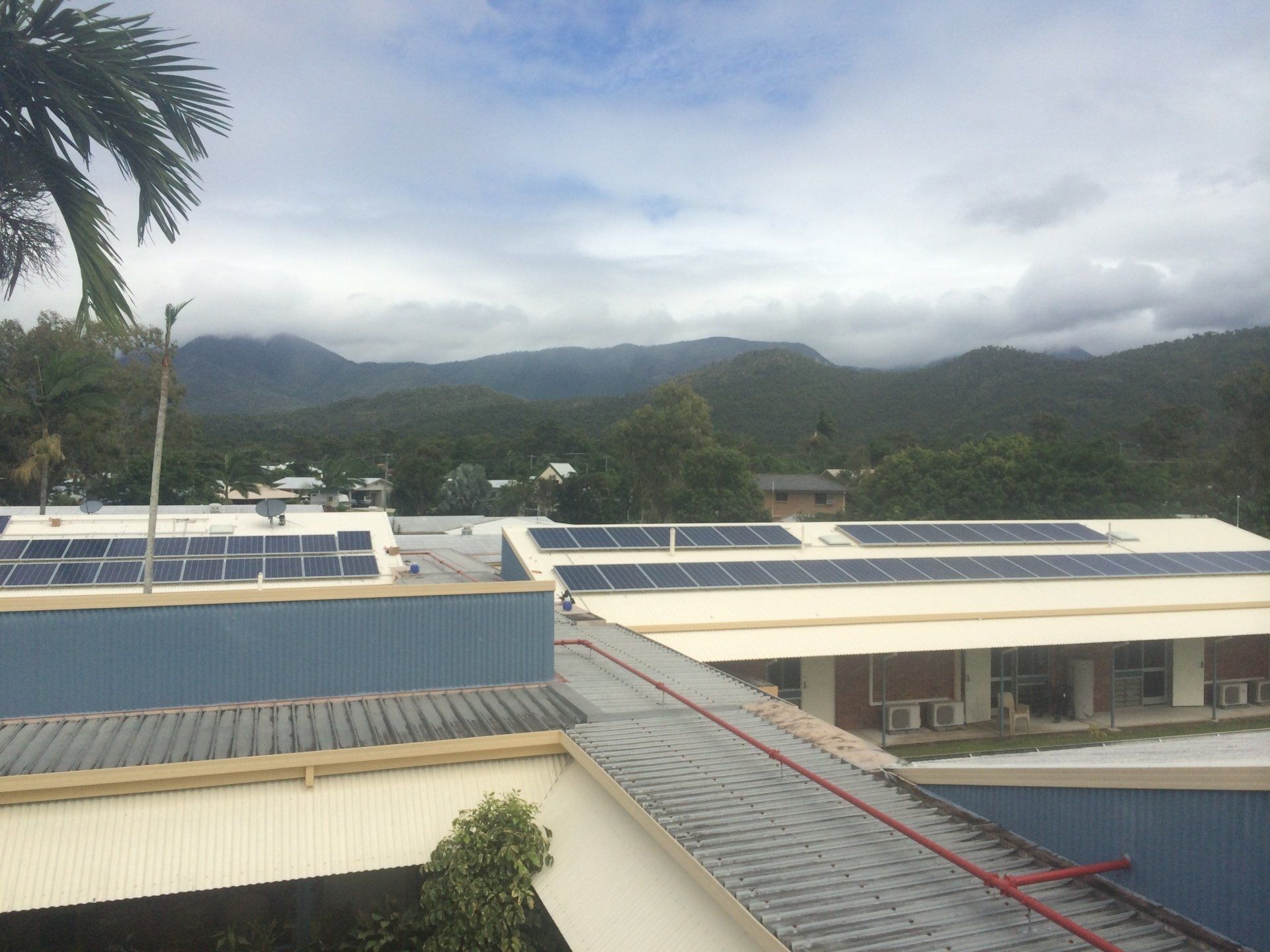 View Of Installed Solar Panels In The Building  — Solar Power In Cardwell, QLD