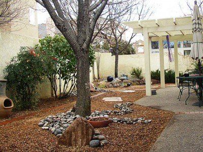 Rocks on Lawn- Property Landscaping Maintenance in Albuquerque, NM