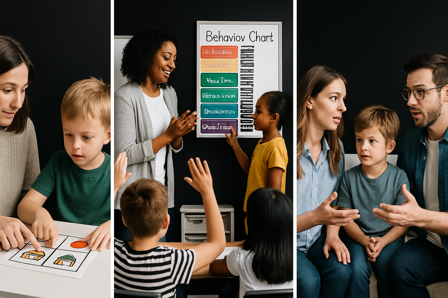 Ball State University webpage for Master's Degree in Applied Behavior Analysis (ABA). Red and white design.